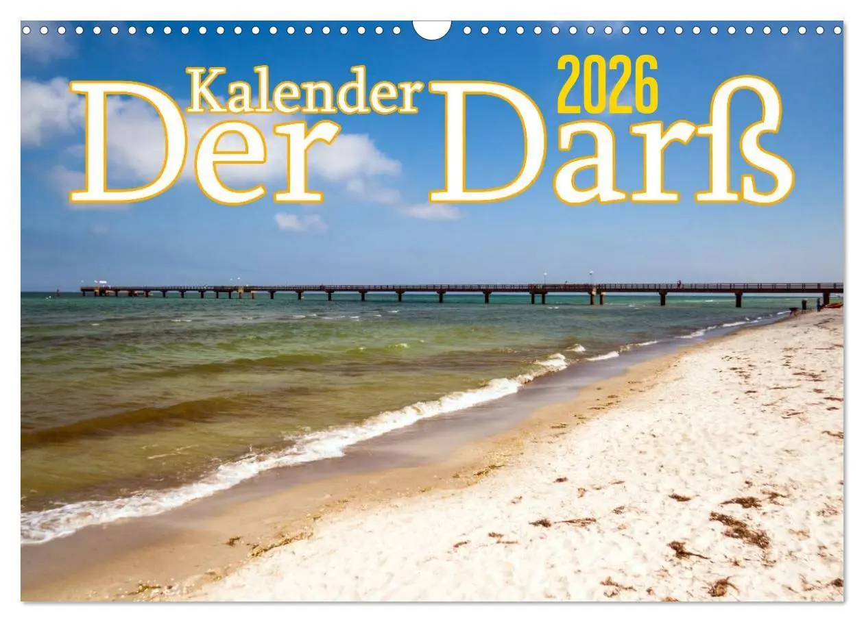 Cover: 9783516188943 | Der Darß Kalender (Wandkalender 2026 DIN A3 quer), CALVENDO...