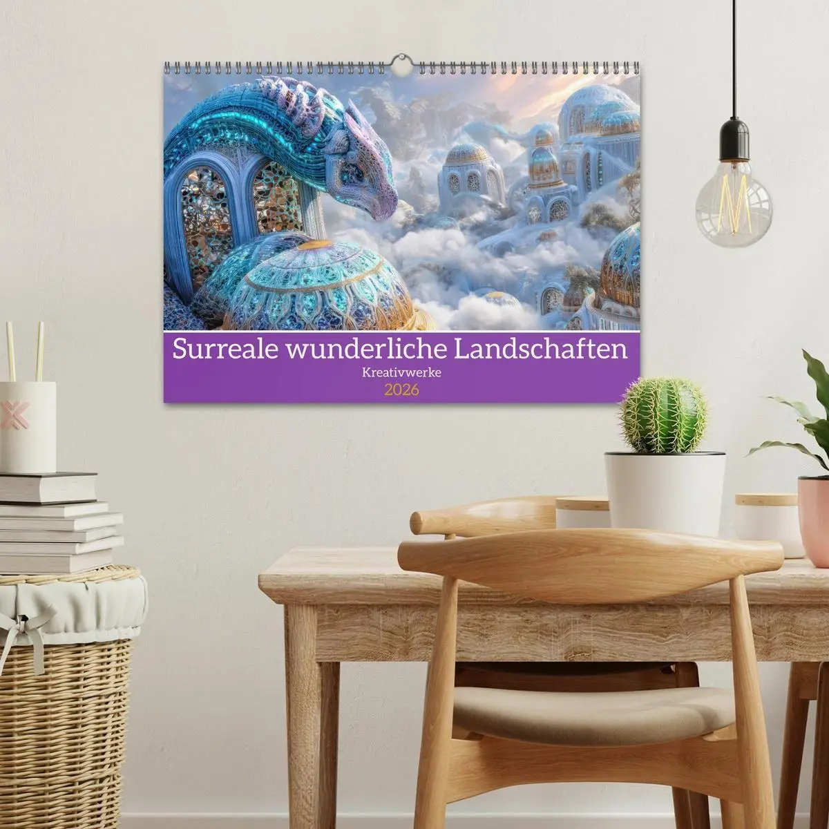 Bild: 9783516708943 | Surreale wunderliche Landschaften - Kreativwerke (Wandkalender 2026...