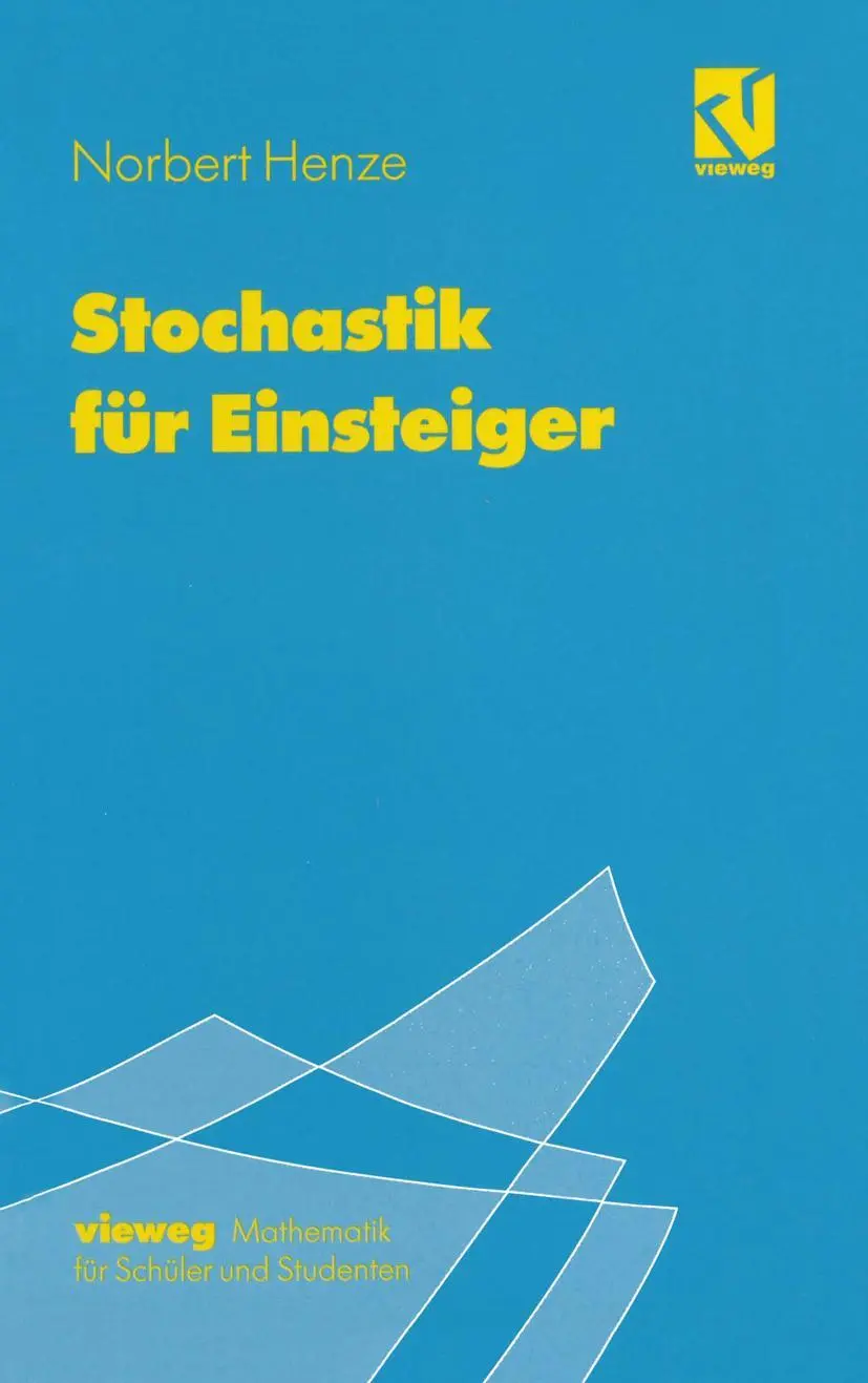 Cover: 9783528068943 | Stochastik für Einsteiger | Norbert Henze | Taschenbuch | Deutsch