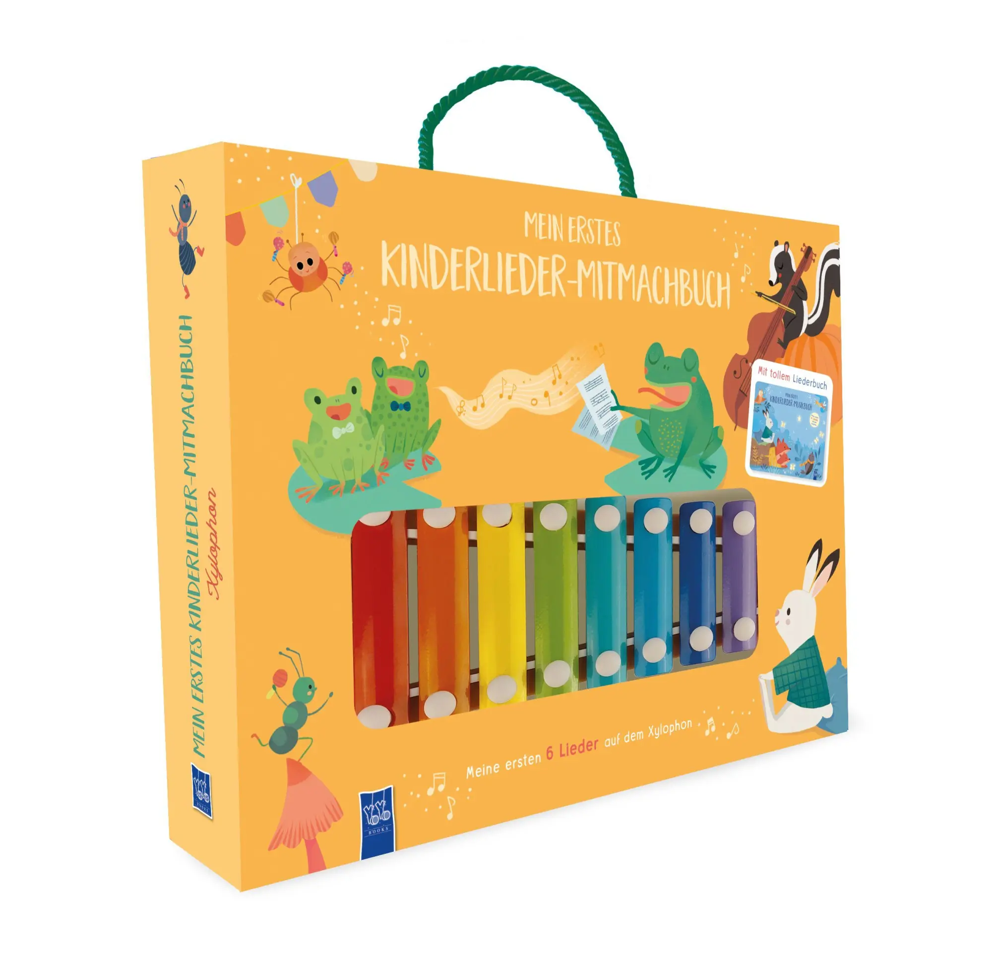 Cover: 9789465248943 | Mein erstes Kinderlieder-Mitmachbuch - Xylophon | Taschenbuch | 12 S.