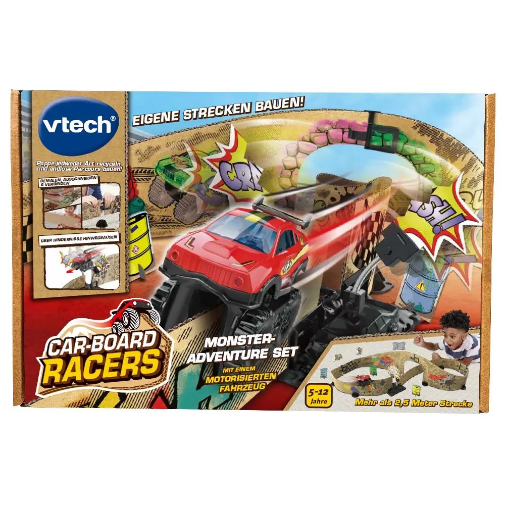 Bild: 3417765639043 | Car-Board Racers - Monster-Adventure Set | 80-563904 | 2023 | Vtech