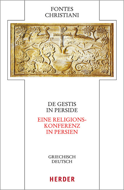 Cover: 9783451329043 | De gestis in Perside - Eine Religionskonferenz in Persien | Buch