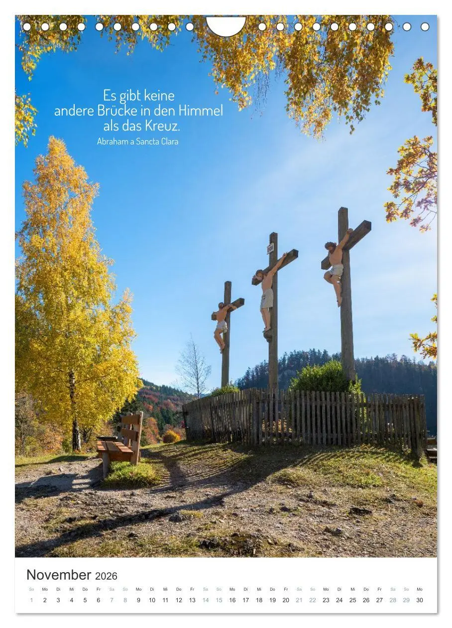 Bild: 9783457299043 | Christliche Natur-Poster 2026 (Wandkalender 2026 DIN A4 hoch),...