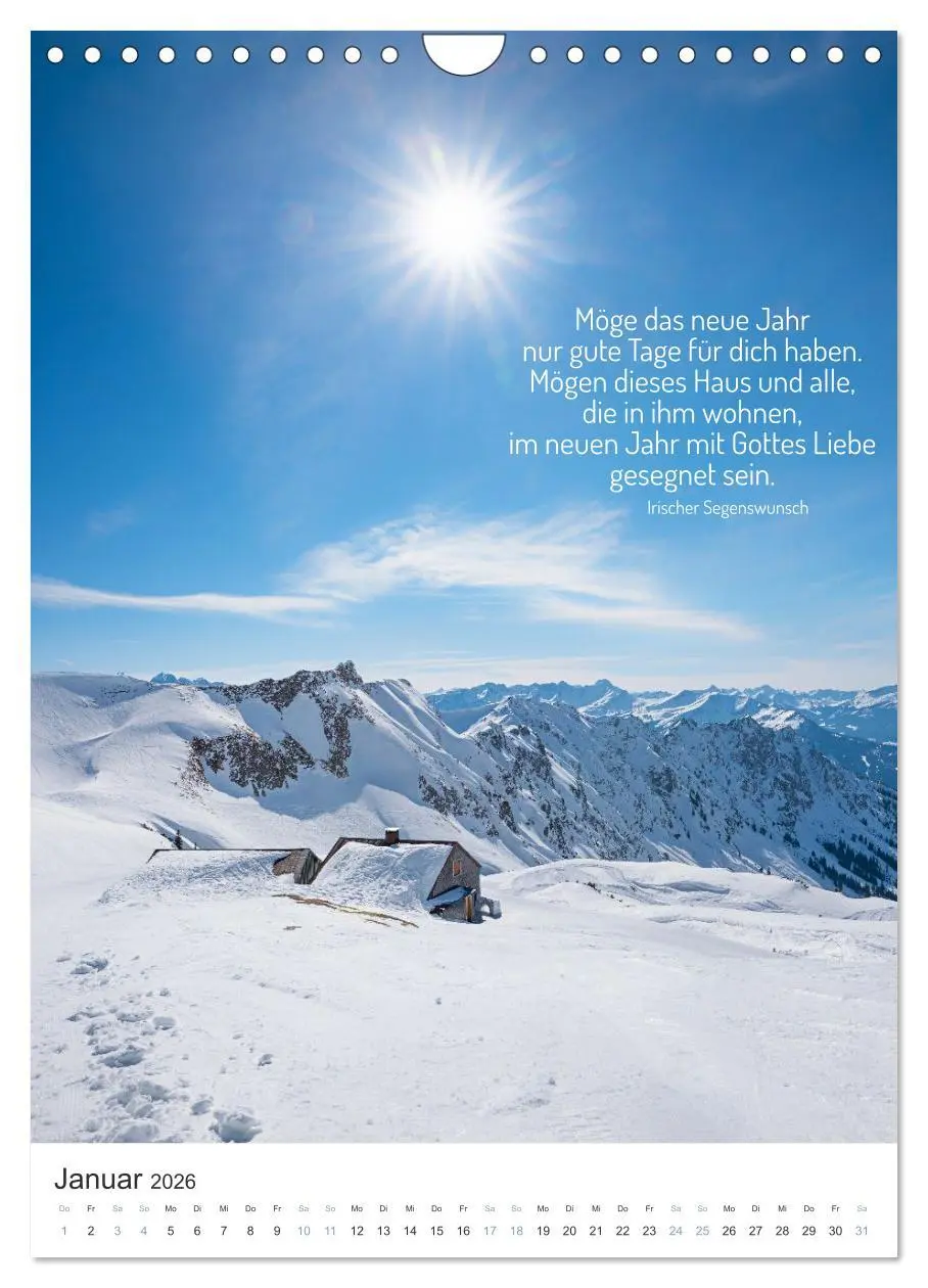 Bild: 9783457299043 | Christliche Natur-Poster 2026 (Wandkalender 2026 DIN A4 hoch),...