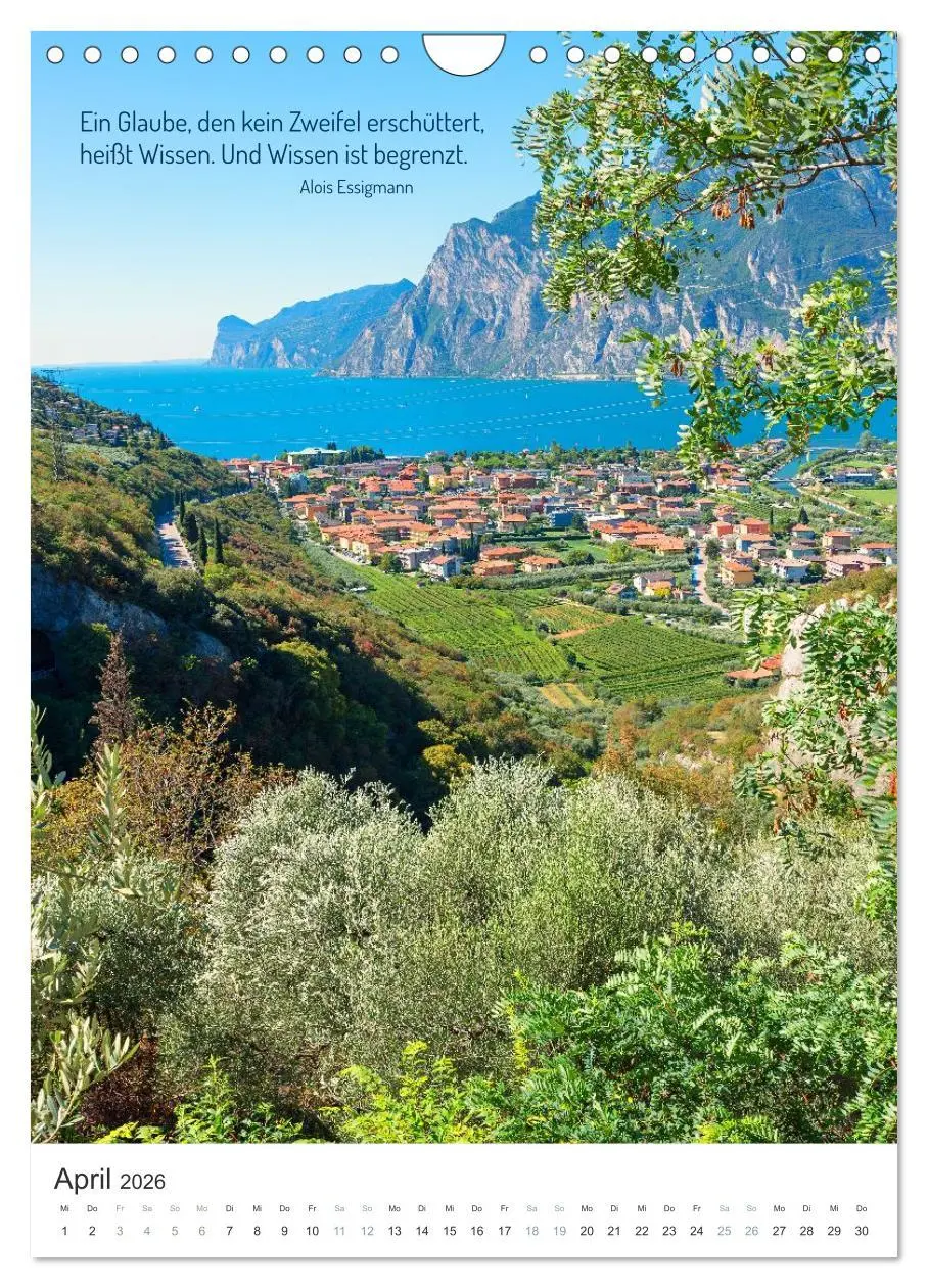 Bild: 9783457299043 | Christliche Natur-Poster 2026 (Wandkalender 2026 DIN A4 hoch),...