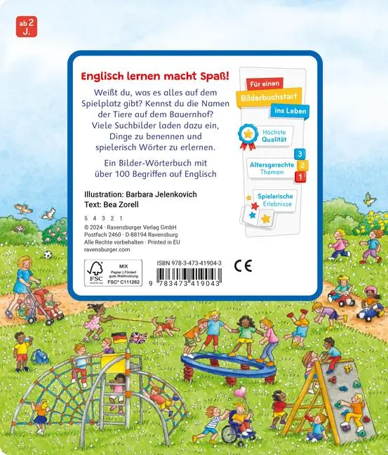 Bild: 9783473419043 | Sachen suchen - Englisch lernen | Bea Zorell | Buch | Sachen suchen