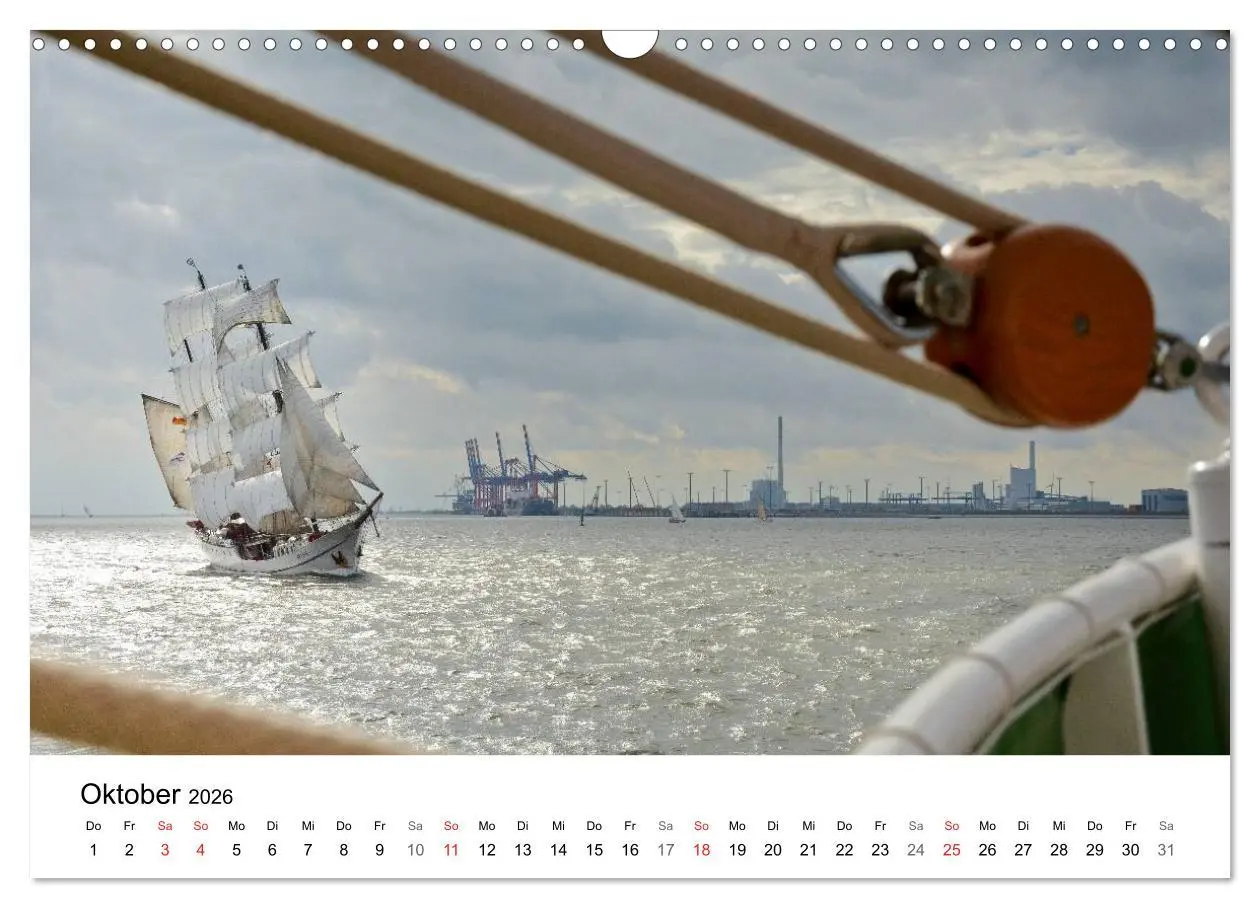Bild: 9783516079043 | Maritime Impressionen Wilhelmshaven (Wandkalender 2026 DIN A3...