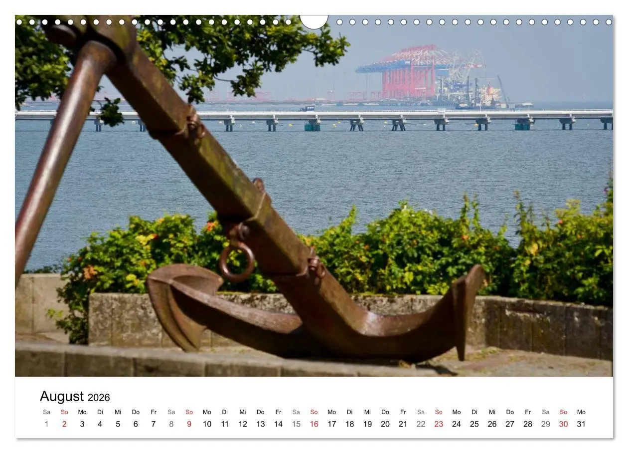 Bild: 9783516079043 | Maritime Impressionen Wilhelmshaven (Wandkalender 2026 DIN A3...