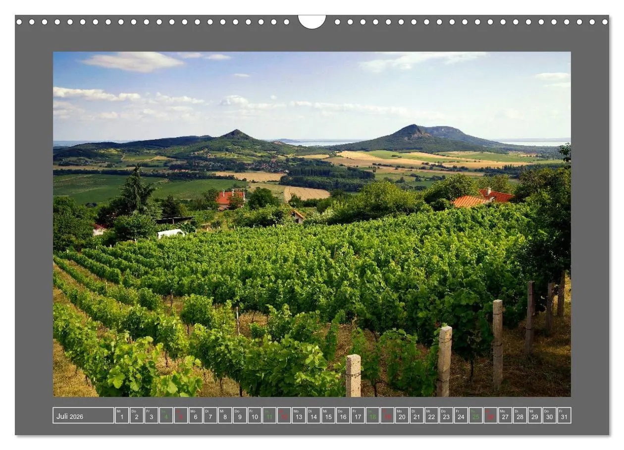 Bild: 9783516219043 | Ungarn - um den westlichen Balaton (Wandkalender 2026 DIN A3 quer),...