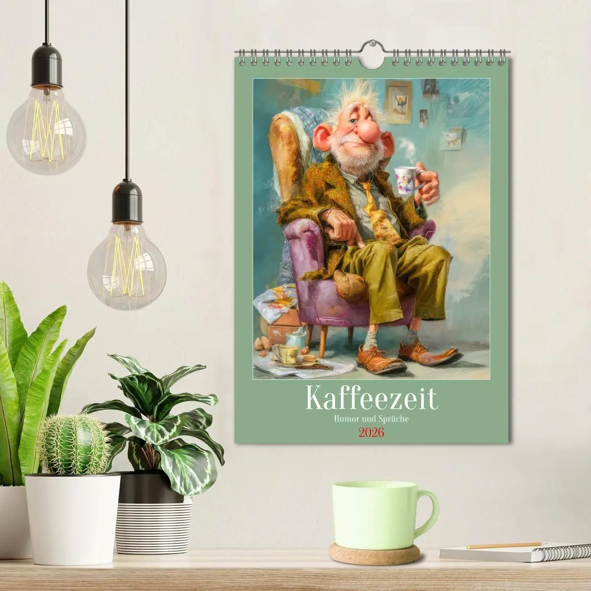 Bild: 9783516699043 | Kaffeezeit - Humor und Sprüche (Wandkalender 2026 DIN A4 hoch),...