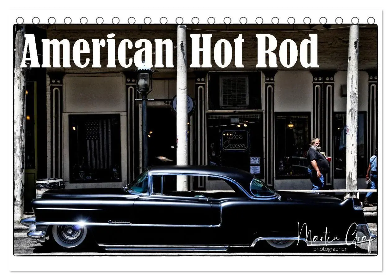 American Hot Rod (Tischkalender 2027 DIN A5 quer), CALVENDO Monatskalender