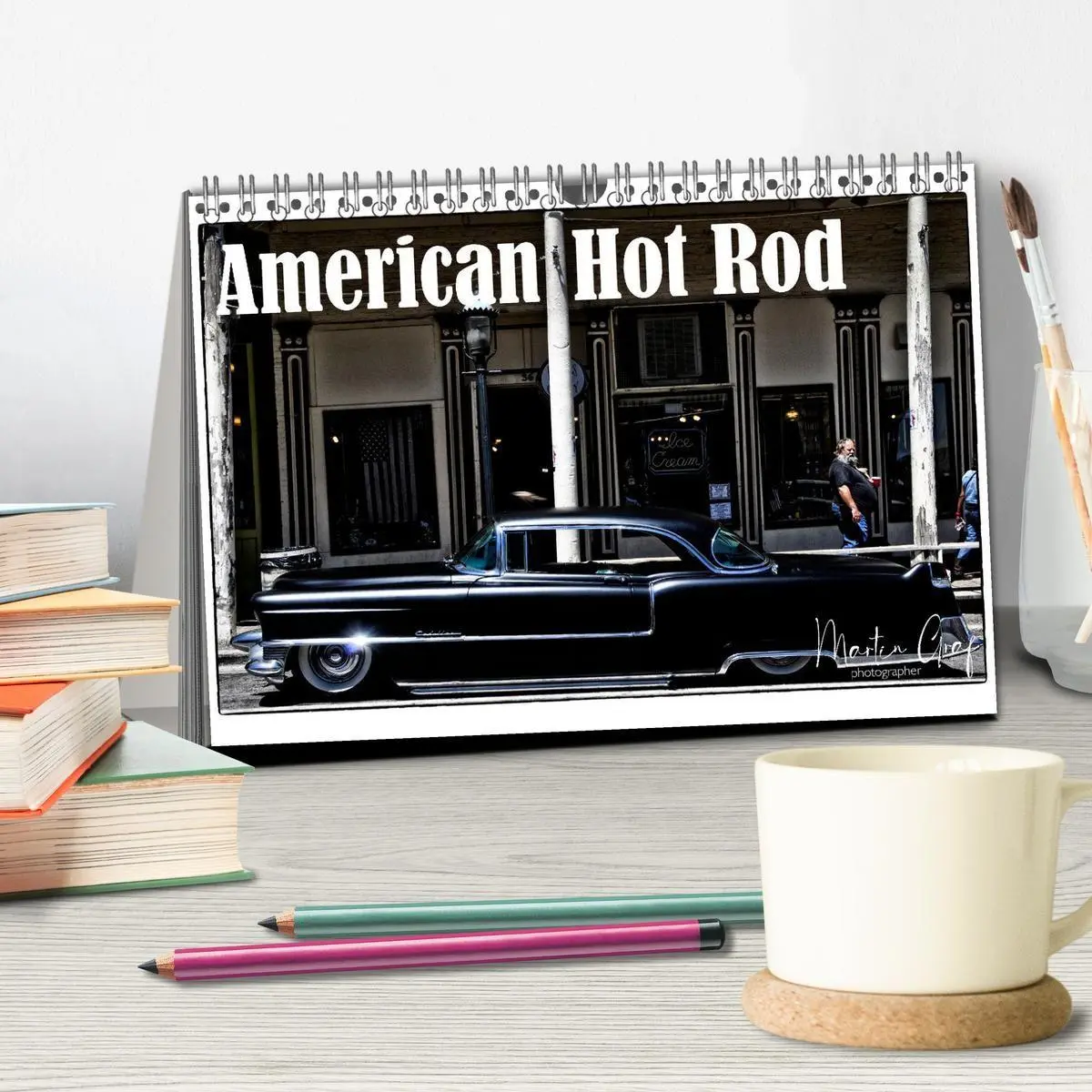 Bild: 9783569929043 | American Hot Rod (Tischkalender 2027 DIN A5 quer), CALVENDO...