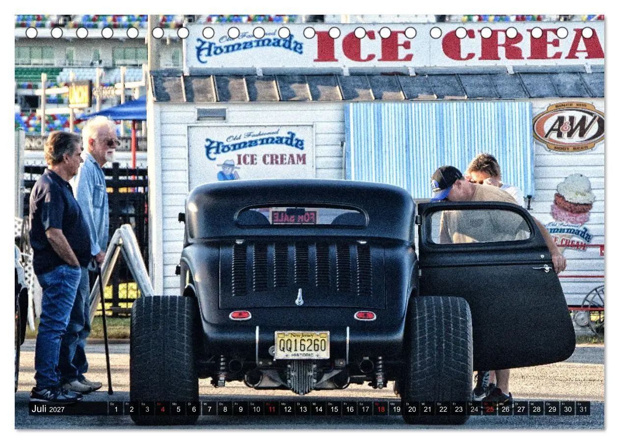 Bild: 9783569929043 | American Hot Rod (Tischkalender 2027 DIN A5 quer), CALVENDO...