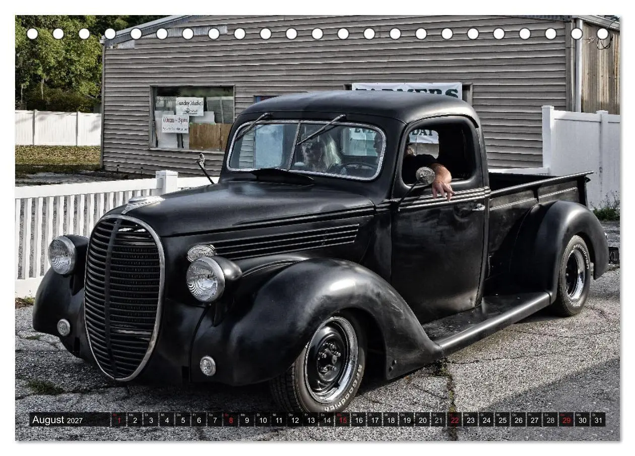 Bild: 9783569929043 | American Hot Rod (Tischkalender 2027 DIN A5 quer), CALVENDO...