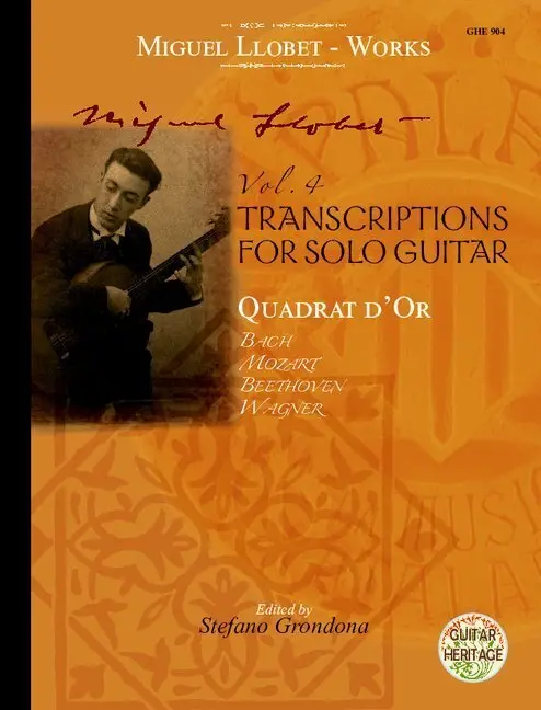 Cover: 9783890449043 | Transcriptions for Solo Guitar | Quadrat d'Or. Band 4. Gitarre. | 2024