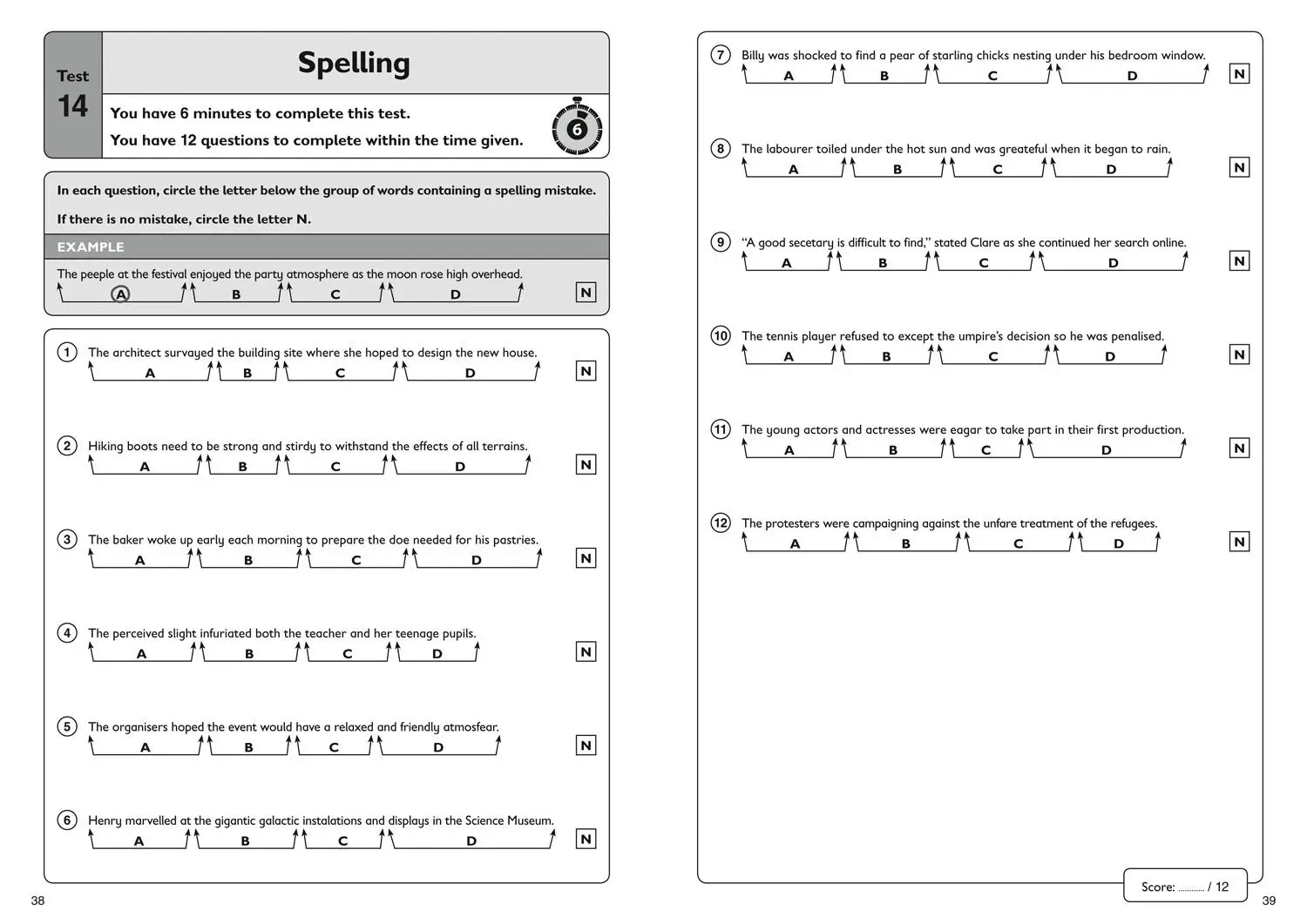 Bild: 9781844199143 | 11+ English Quick Practice Tests Age 9-10 (Year 5) | Letts 11 | Buch