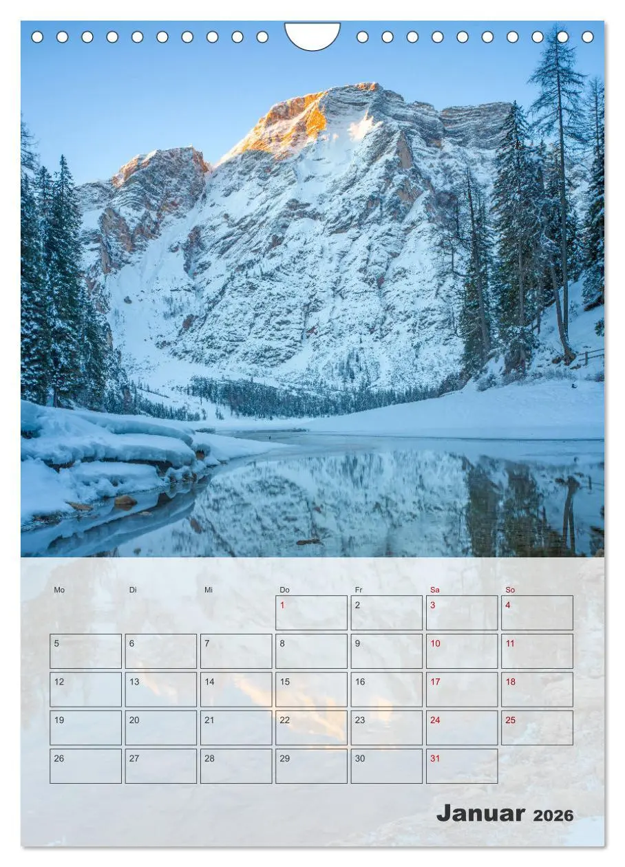 Bild: 9783457289143 | Italien - von den Alpen bis zur Amalfiküste (Wandkalender 2026 DIN...