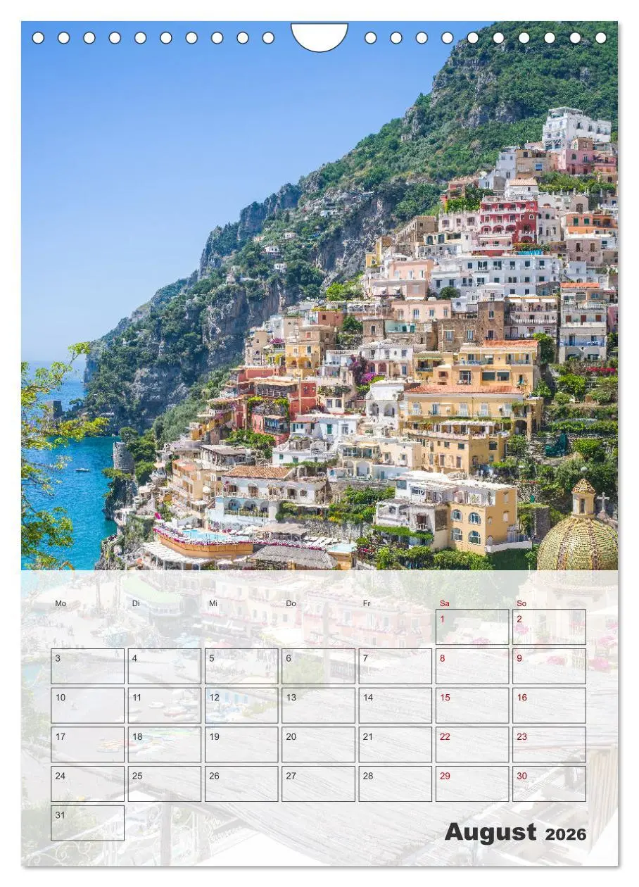 Bild: 9783457289143 | Italien - von den Alpen bis zur Amalfiküste (Wandkalender 2026 DIN...