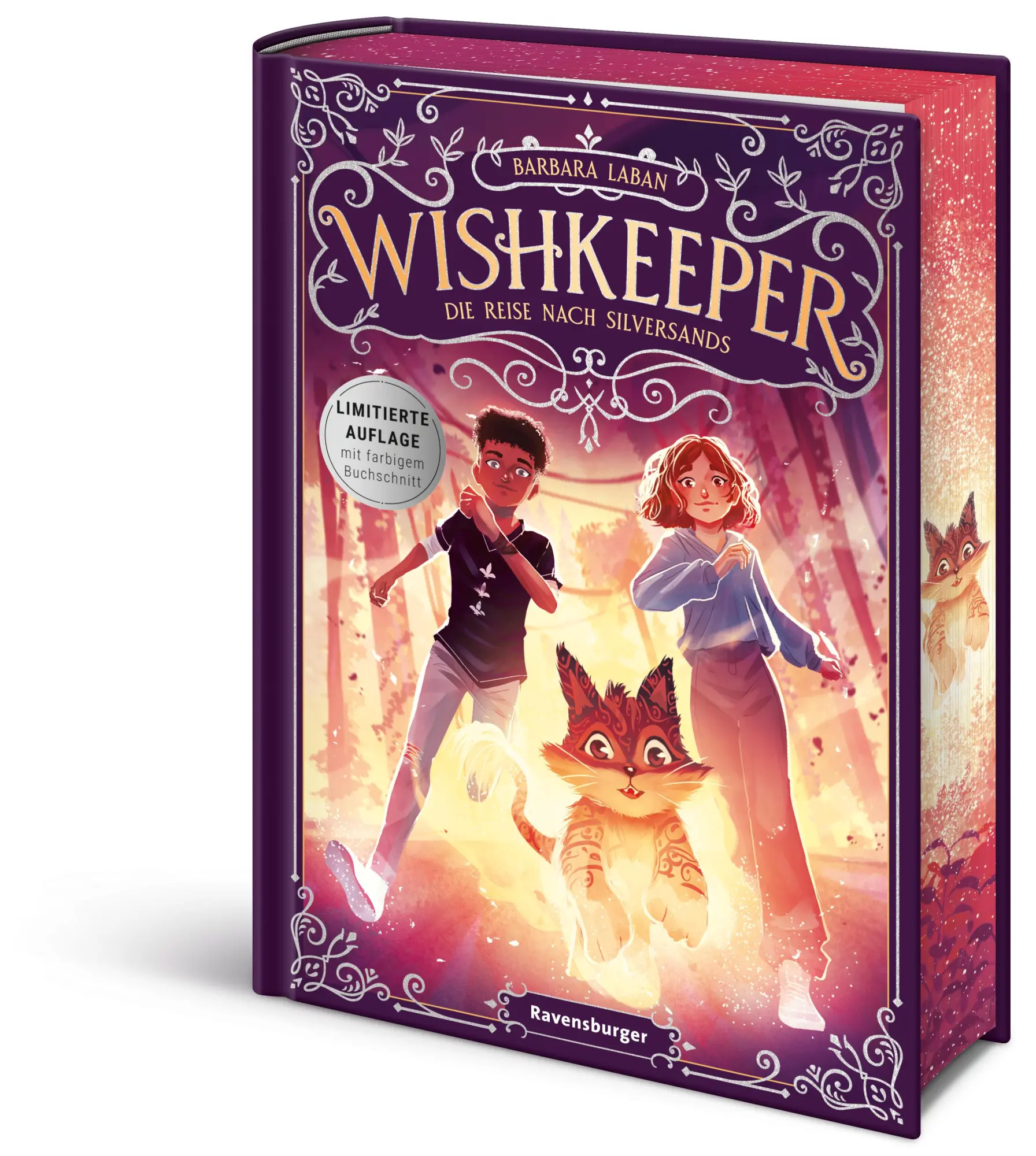Cover: 9783473409143 | Wishkeeper, Band 2 - Die Reise nach Silversands | Barbara Laban | Buch