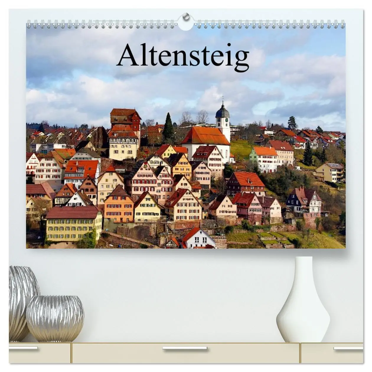 Cover: 9783516139143 | Altensteig (hochwertiger Premium Wandkalender 2026 DIN A2 quer),...