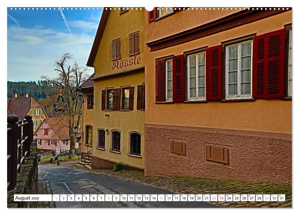 Bild: 9783516139143 | Altensteig (hochwertiger Premium Wandkalender 2026 DIN A2 quer),...