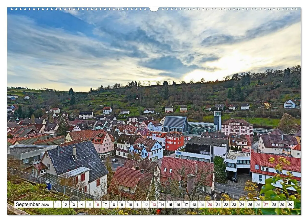Bild: 9783516139143 | Altensteig (hochwertiger Premium Wandkalender 2026 DIN A2 quer),...