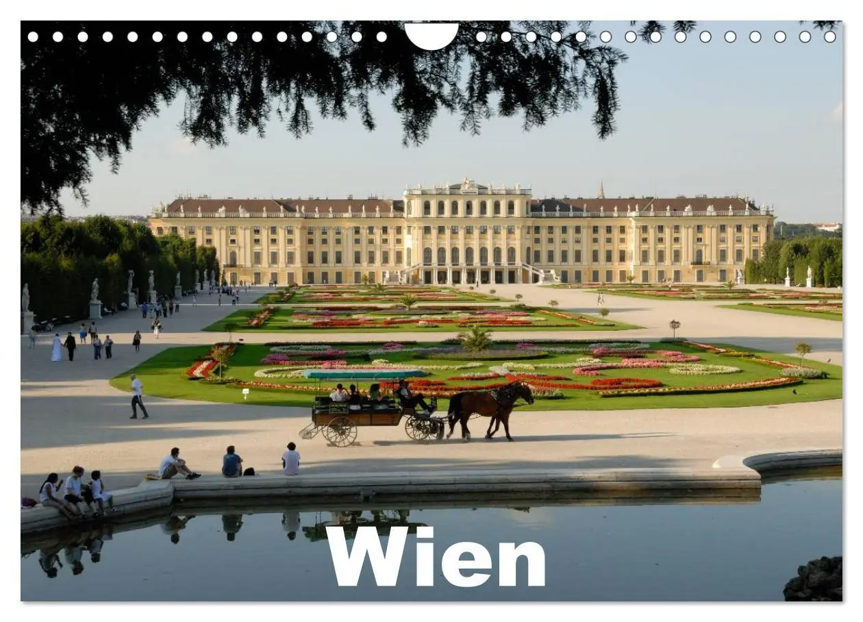 Cover: 9783516209143 | Wien (Wandkalender 2026 DIN A4 quer), CALVENDO Monatskalender | Strutz