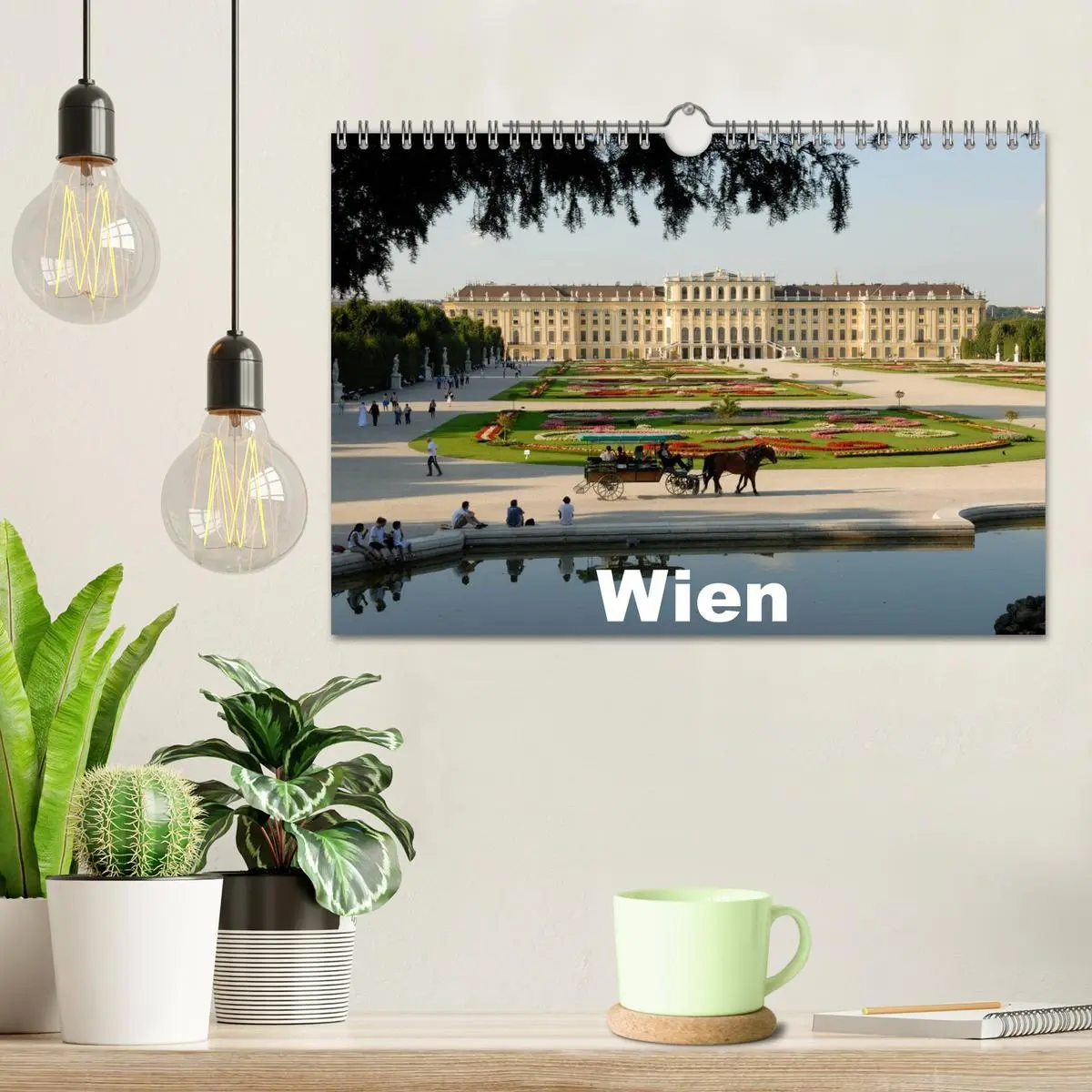 Bild: 9783516209143 | Wien (Wandkalender 2026 DIN A4 quer), CALVENDO Monatskalender | Strutz
