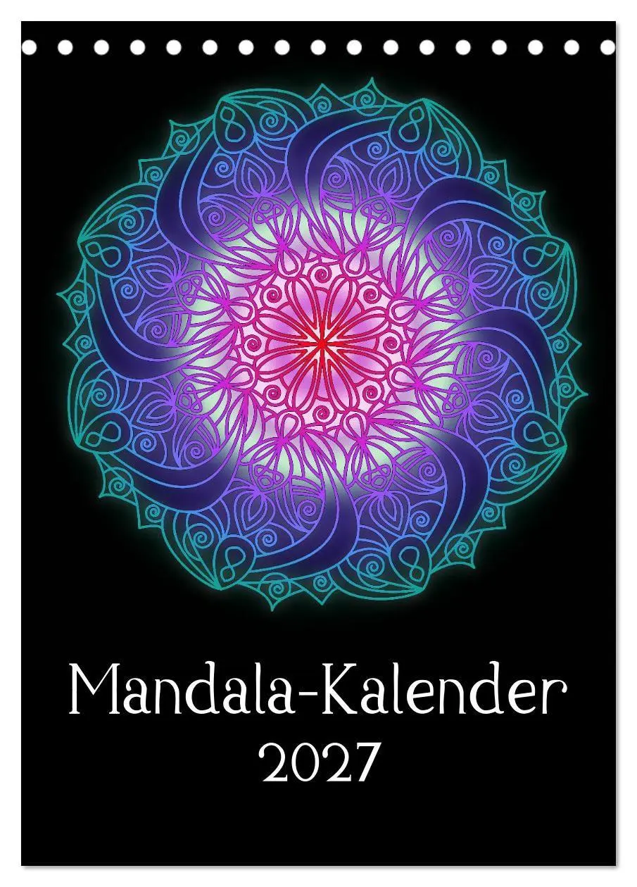 Cover: 9783569609143 | Mandala-Kalender 2027 (Tischkalender 2027 DIN A5 hoch), CALVENDO...