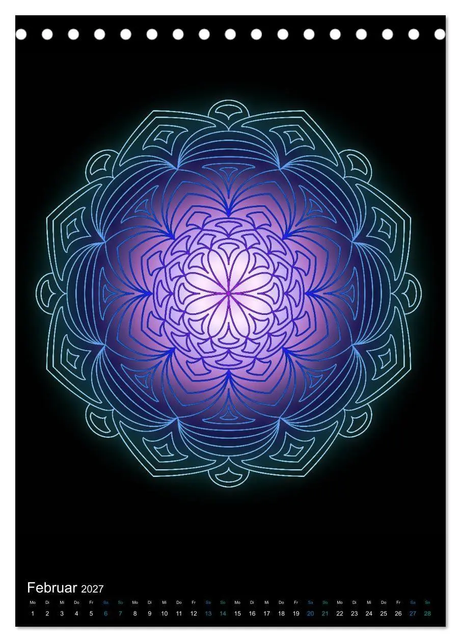 Bild: 9783569609143 | Mandala-Kalender 2027 (Tischkalender 2027 DIN A5 hoch), CALVENDO...