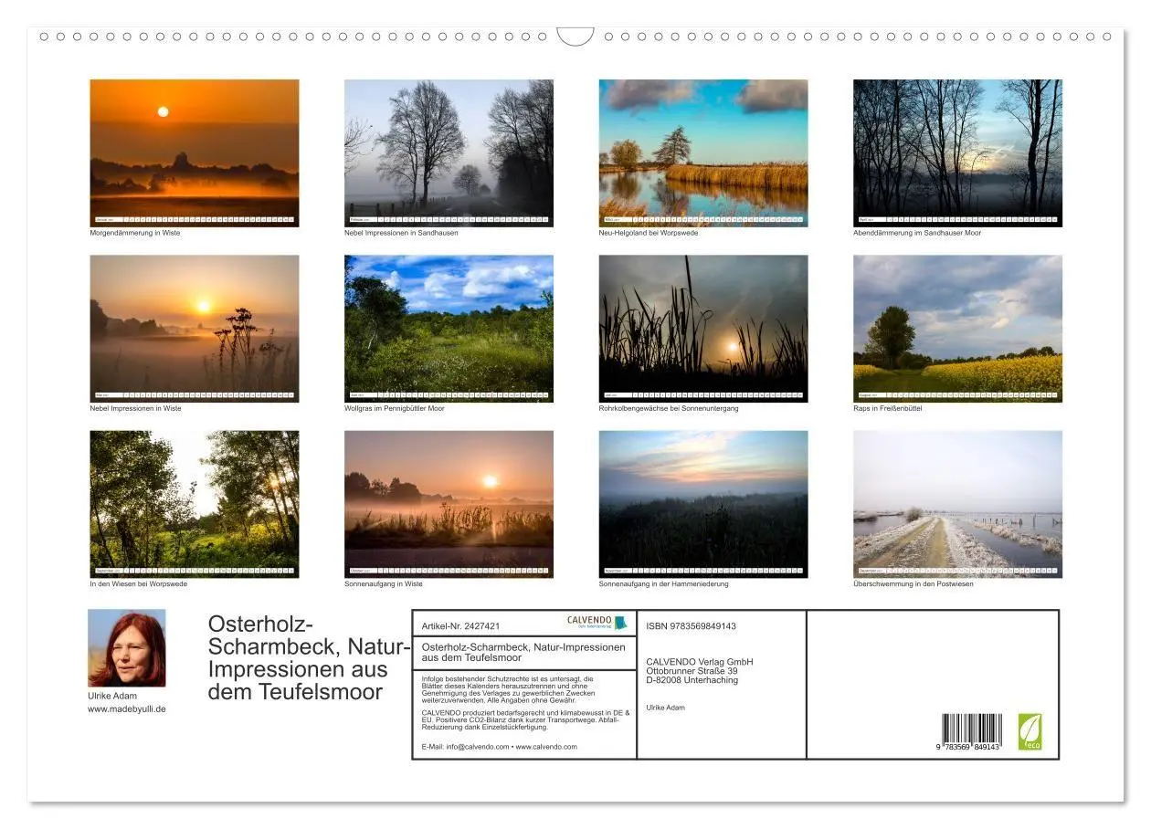 Bild: 9783569849143 | Osterholz-Scharmbeck, Natur-Impressionen aus dem Teufelsmoor...
