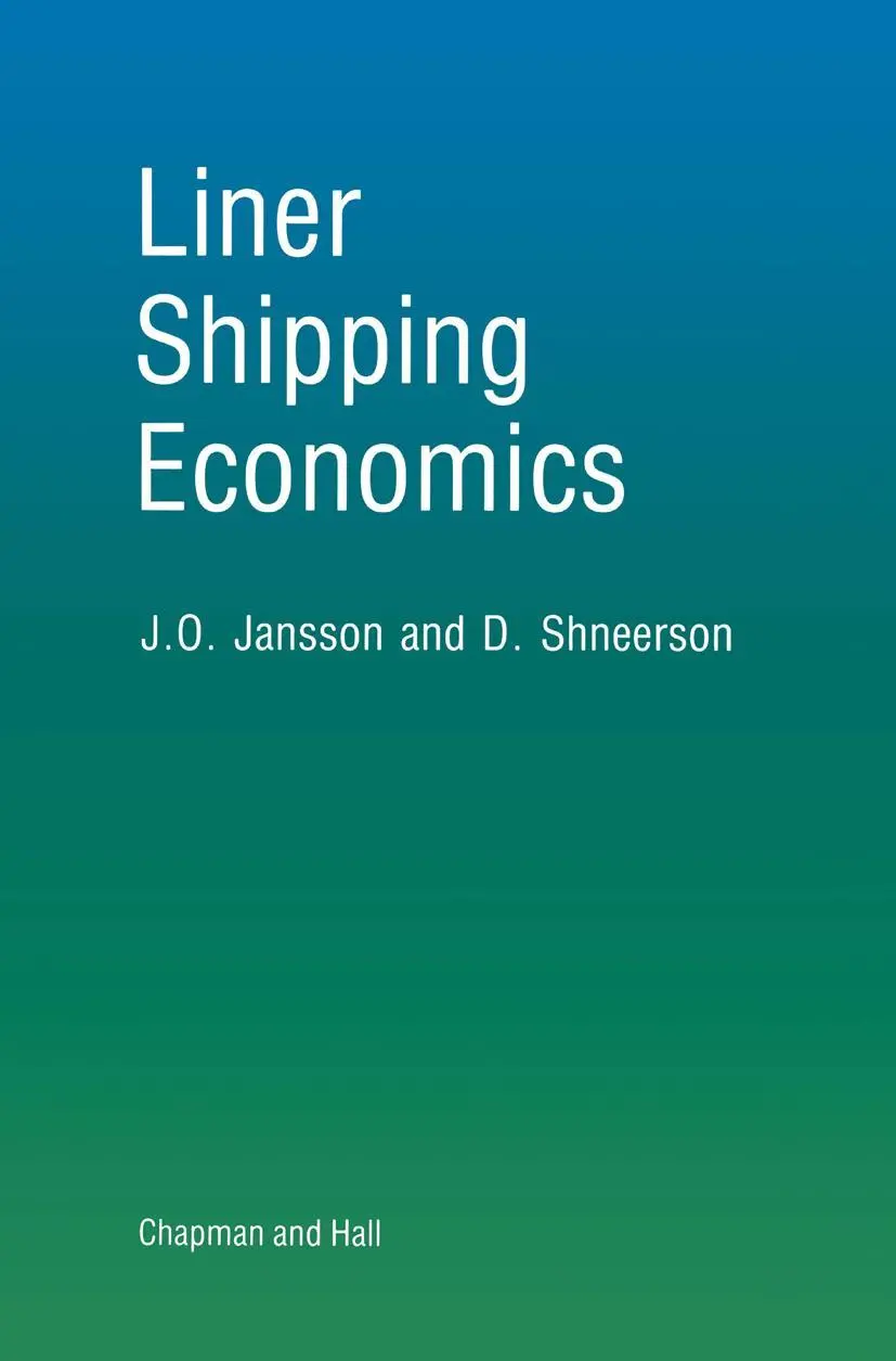 Cover: 9789401079143 | Liner Shipping Economics | Jan Jansson | Taschenbuch | x | Englisch