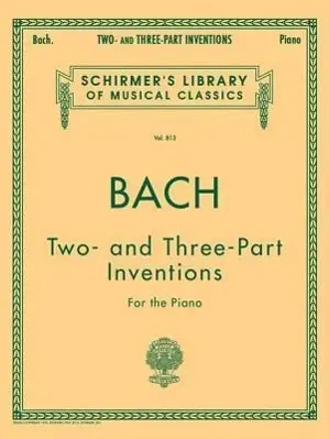 Cover: 9780793569243 | Bach - Two- And Three-Part Inventions for Piano Solo Schirmer...