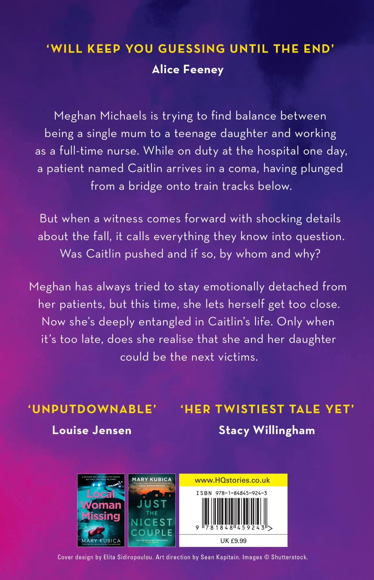 Rückseite: 9781848459243 | She's Not Sorry | Mary Kubica | Taschenbuch | Englisch | 2024