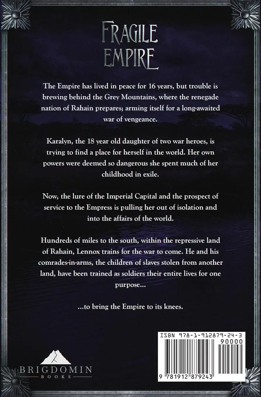Rückseite: 9781912879243 | Fragile Empire | Christopher Mitchell | Taschenbuch | Englisch | 2020