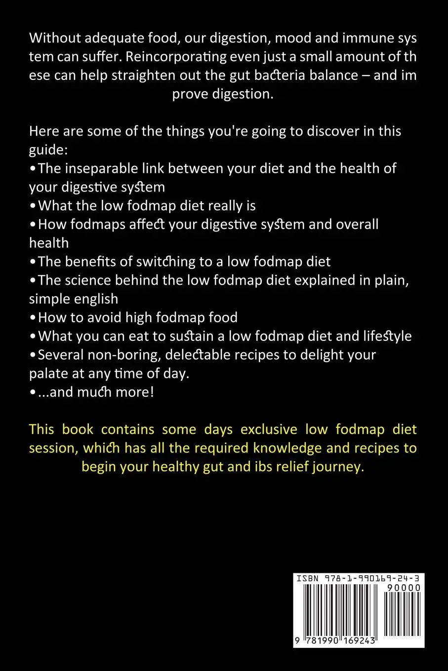 Rückseite: 9781990169243 | Low Fodmap Recipes | Thomas Johnson | Taschenbuch | Englisch | 2020