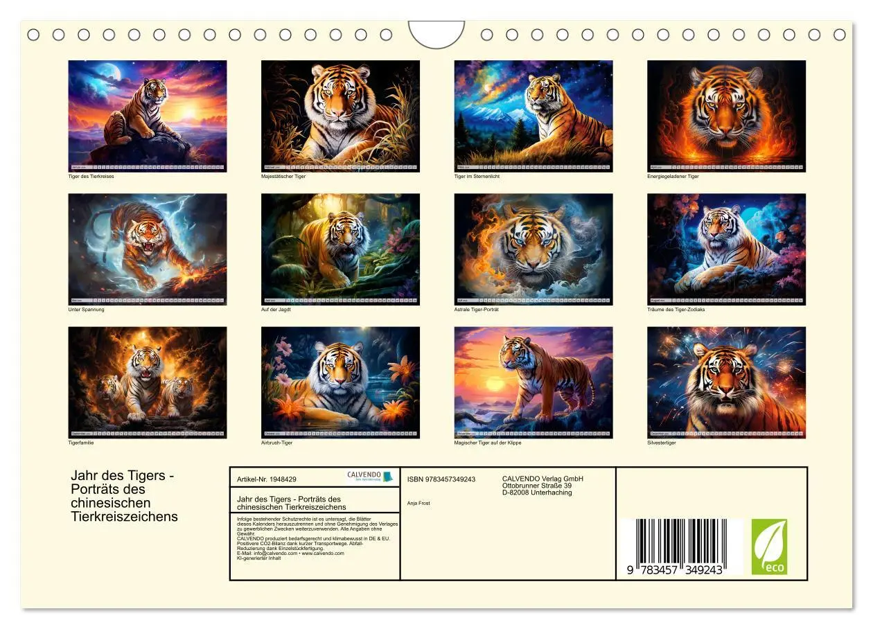 Bild: 9783457349243 | Jahr des Tigers - Porträts des chinesischen Tierkreiszeichens...