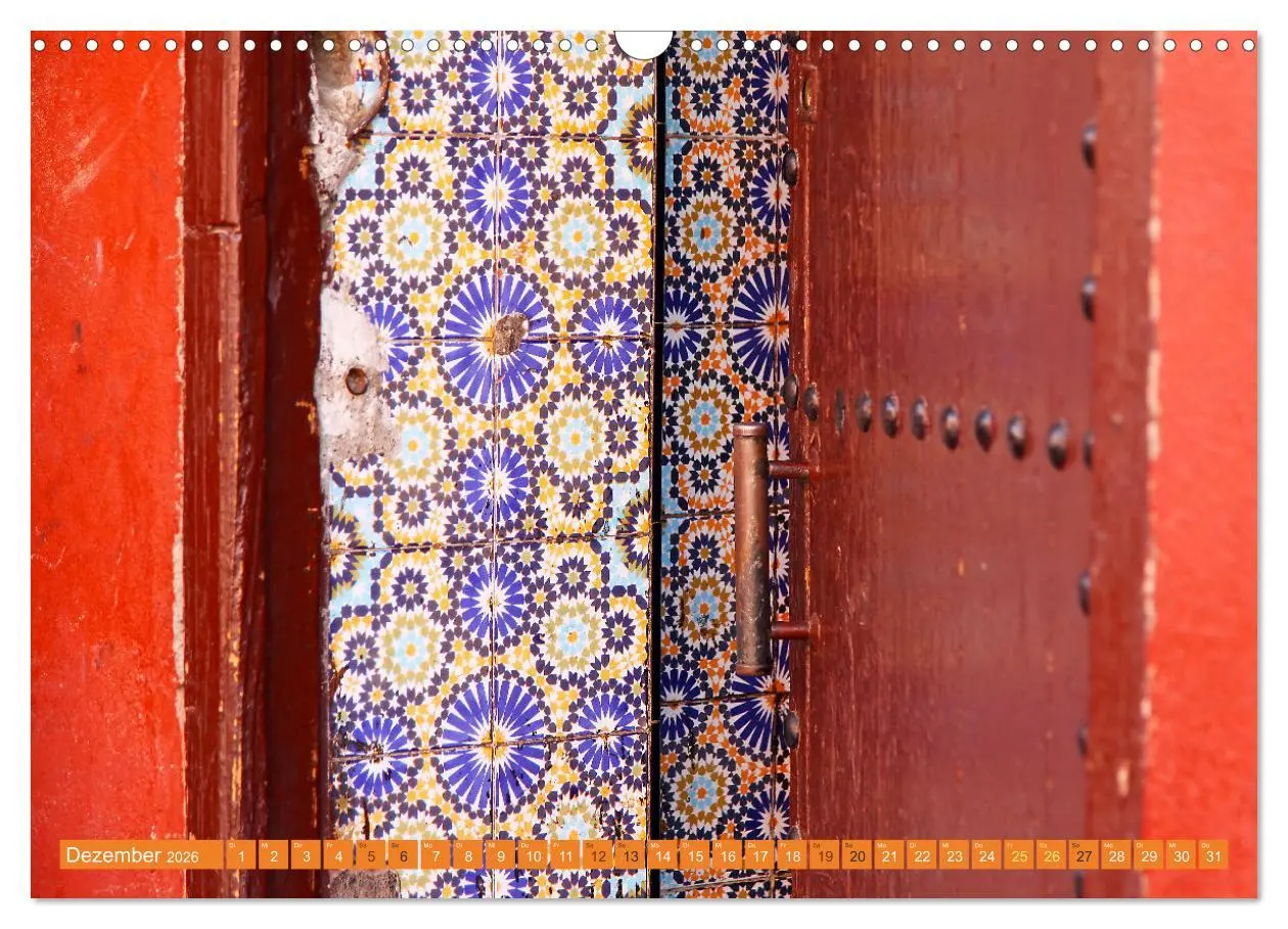 Bild: 9783457899243 | Marokkos Farben (Wandkalender 2026 DIN A3 quer), CALVENDO...