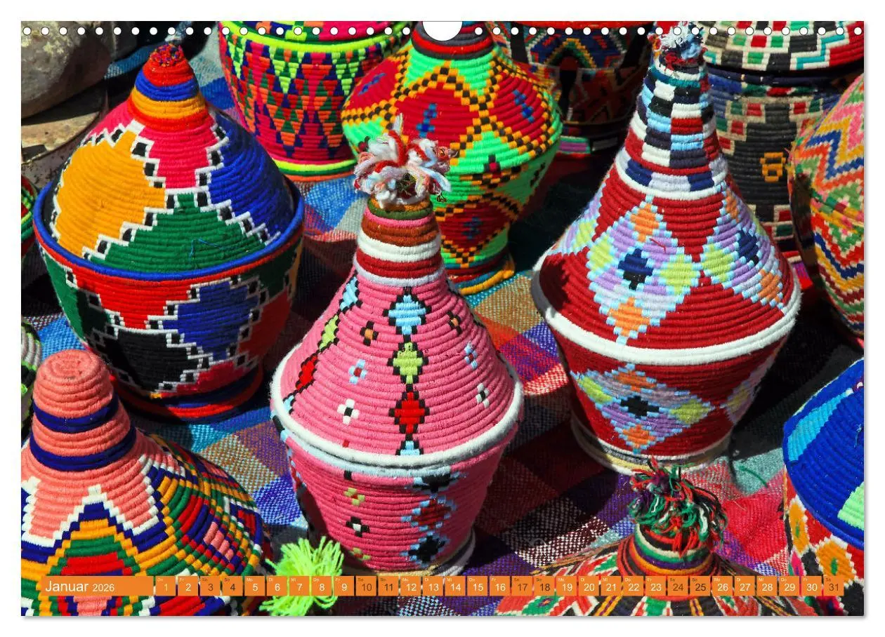 Bild: 9783457899243 | Marokkos Farben (Wandkalender 2026 DIN A3 quer), CALVENDO...