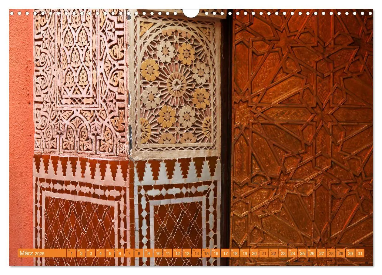 Bild: 9783457899243 | Marokkos Farben (Wandkalender 2026 DIN A3 quer), CALVENDO...