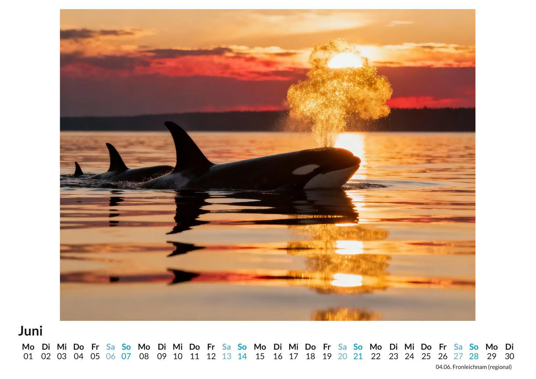 Bild: 9783695329243 | Orca | Paul Schmidt | Kalender | Deutsch | 2026 | FlipFlop
