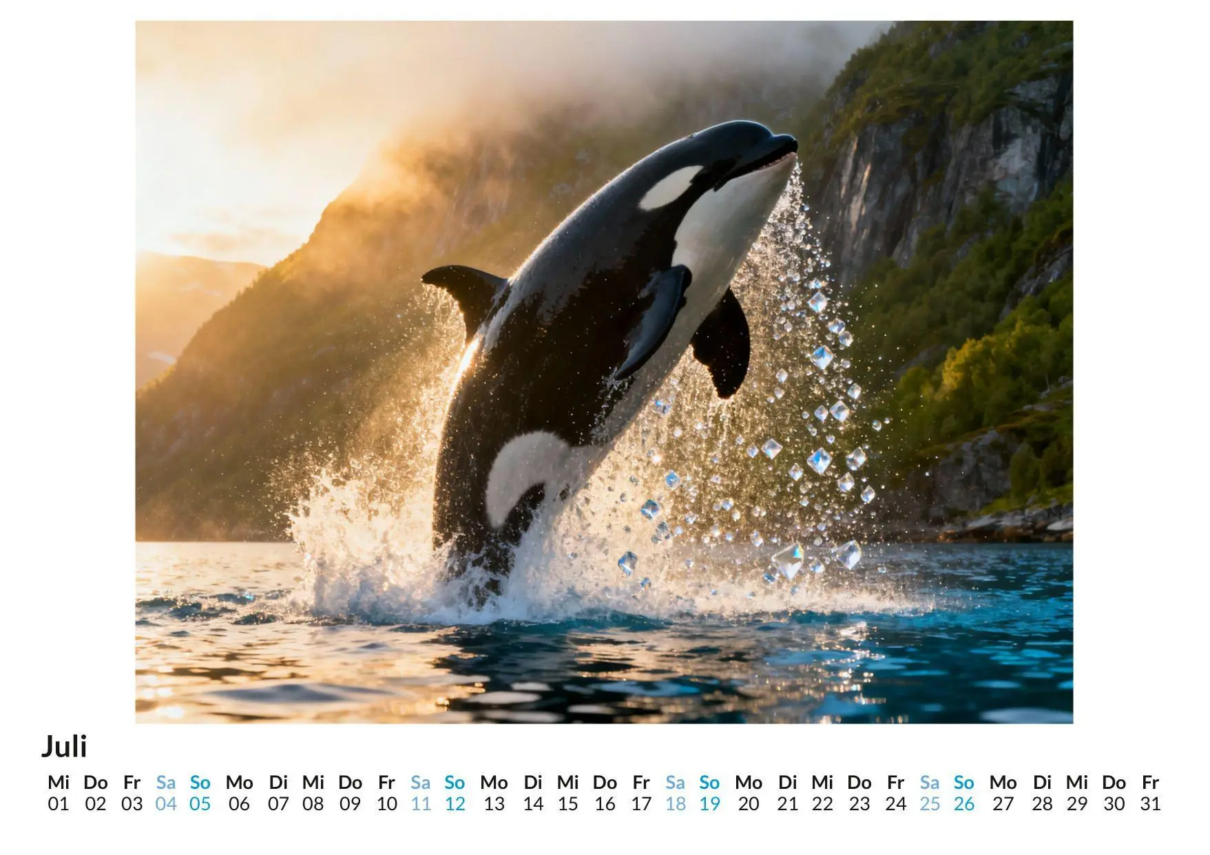 Bild: 9783695329243 | Orca | Paul Schmidt | Kalender | Deutsch | 2026 | FlipFlop