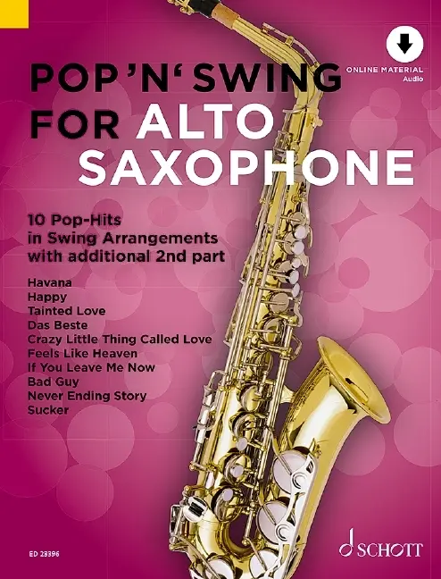 Cover: 9783795799243 | Pop 'n' Swing For Alto Saxophone | Uwe Bye | Taschenbuch | Deutsch