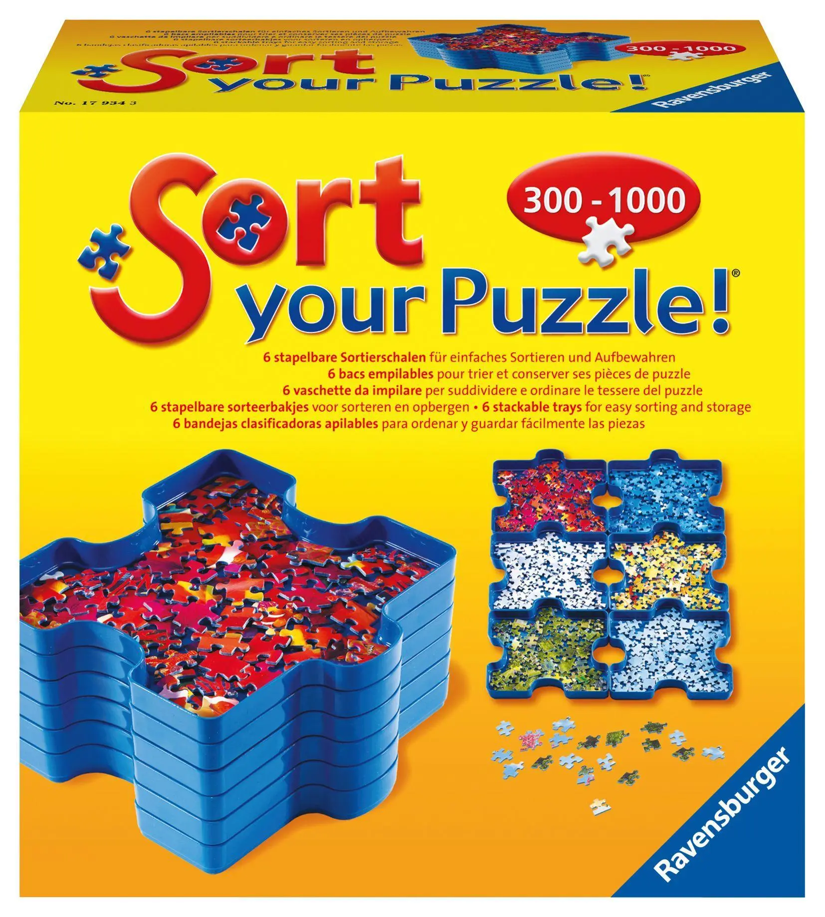 Cover: 4005556179343 | Sort Your Puzzle. 6 Sortierschalen | Spiel | Puzzle Sort &amp; Go | Puzzle