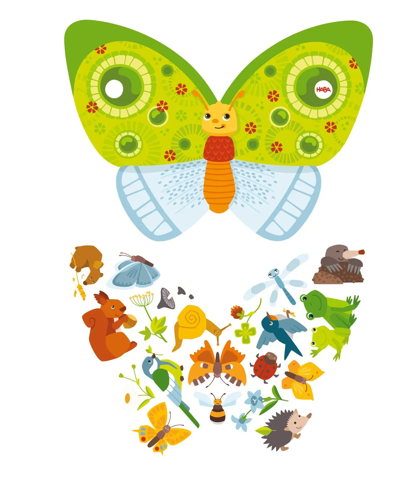 Bild: 4010168279343 | Puzzle 2in1 Schmetterling | Spiel | Deutsch | 2025 | EAN 4010168279343