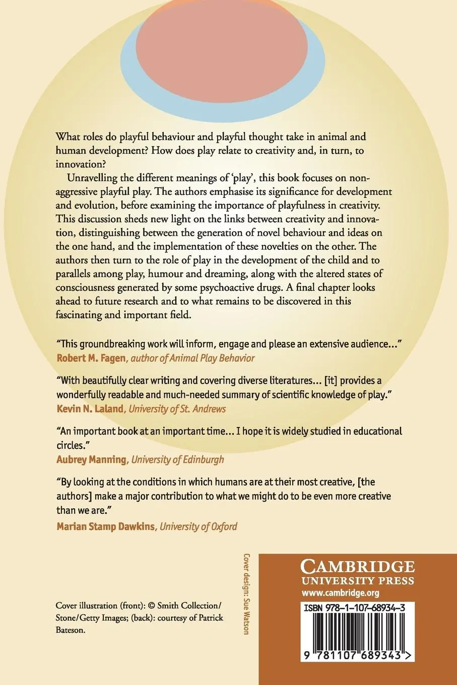 Rückseite: 9781107689343 | Play, Playfulness, Creativity and Innovation | Patrick Bateson (u. a.)