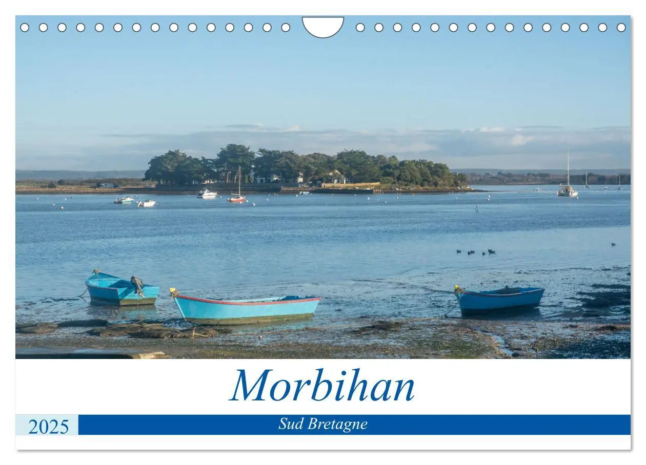 Cover: 9781325939343 | Morbihan, Sud Bretagne (Calendrier mural 2025 DIN A4 vertical),...