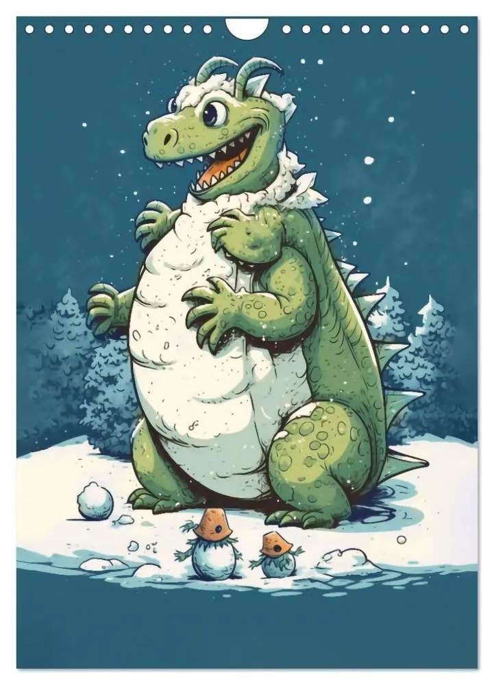 Bild: 9783435869343 | Drachen Kinder (Wandkalender 2025 DIN A4 hoch), CALVENDO...