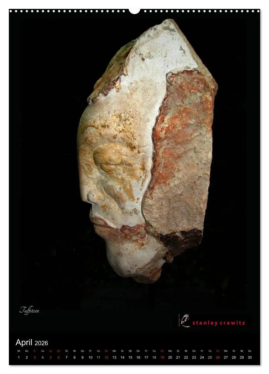 Bild: 9783516429343 | Kunstkalender 2026 - Encaustic und Tuffstein - Skulpturen...
