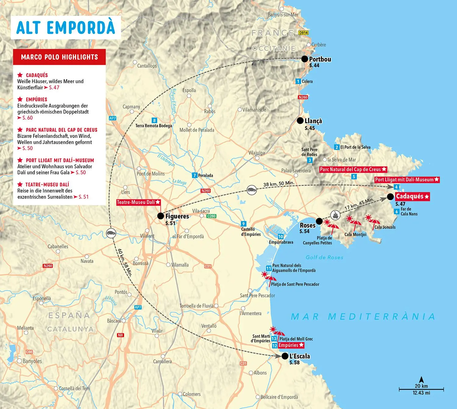 Bild: 9783829749343 | MARCO POLO Reiseführer Costa Brava, Barcelona | Schulz (u. a.) | Buch